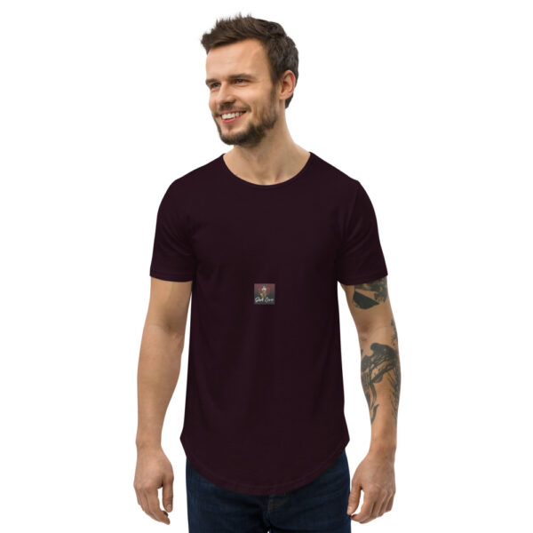 Men's Curved Hem T-Shirt - Image 4