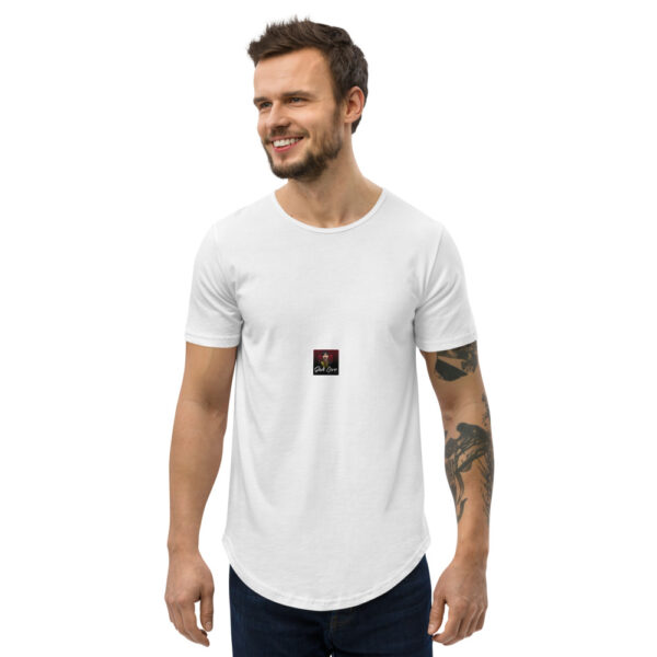Men's Curved Hem T-Shirt - Image 10